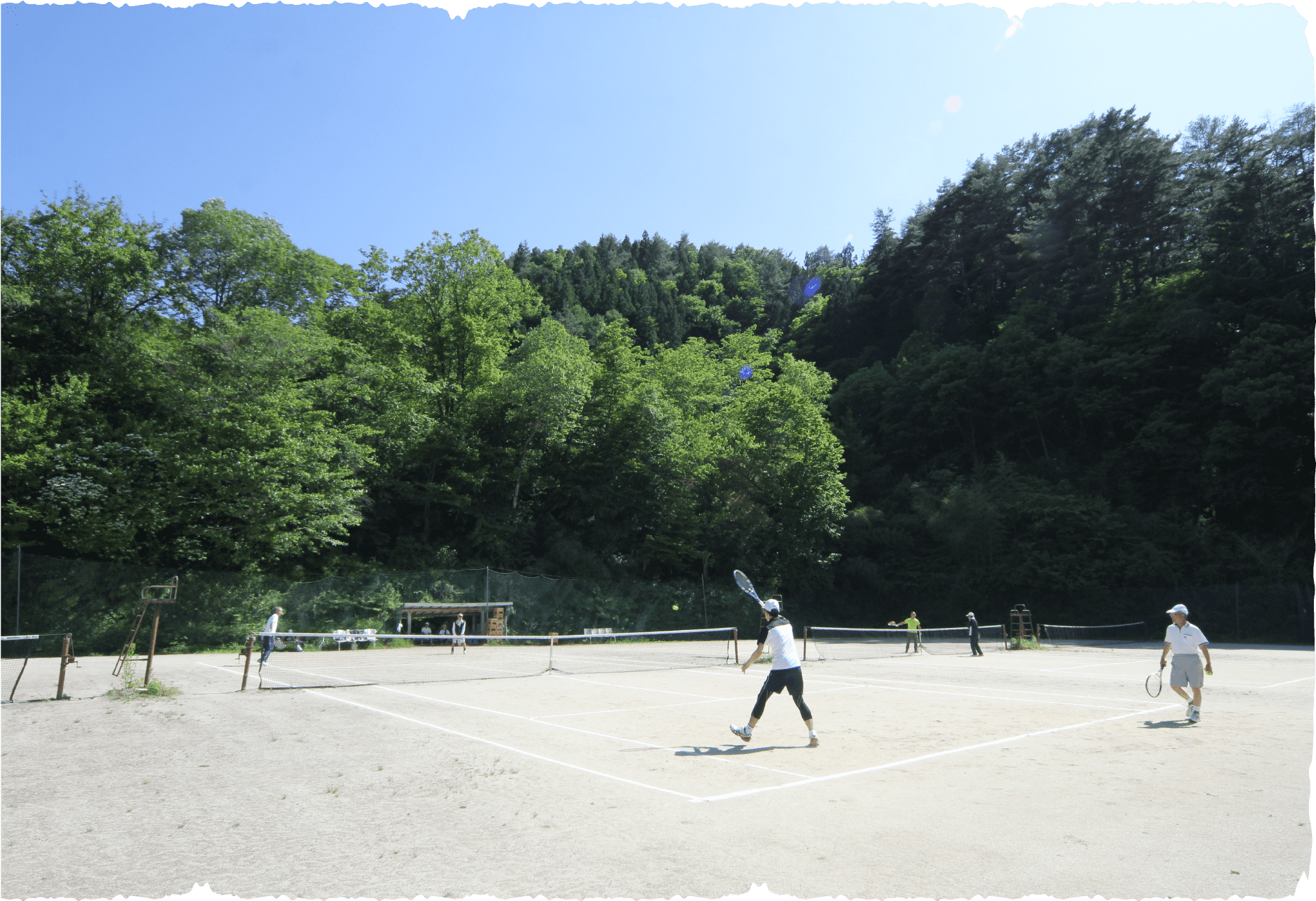 テニス風景